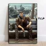تابلو طرح بازی Cyberpunk 2077