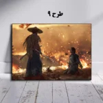 خرید پوستر طرح بازی Ghost of Tsushima
