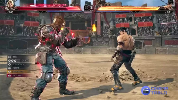 گیم پلی بازی tekken 8