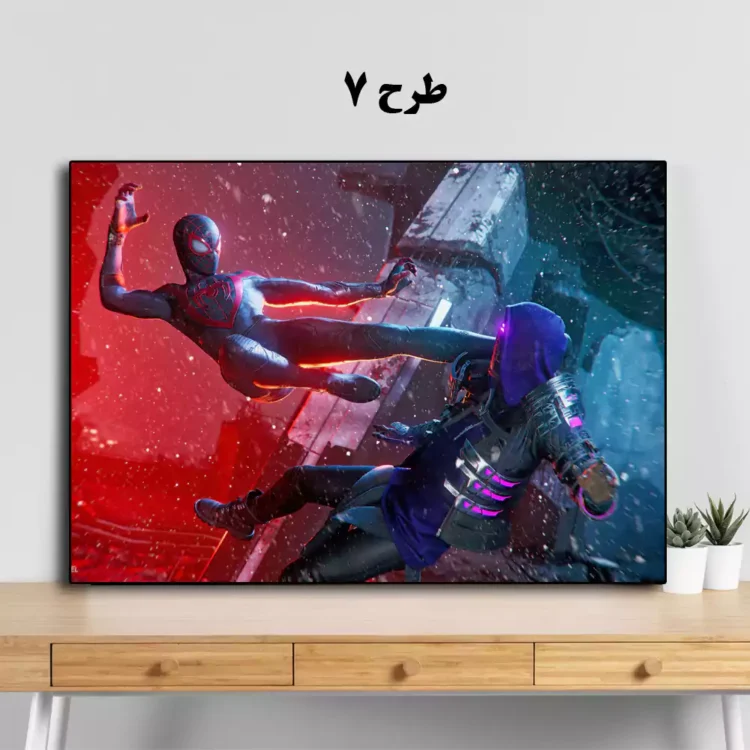 تابلو شاسی طرح بازی Spider-Man Miles Morales