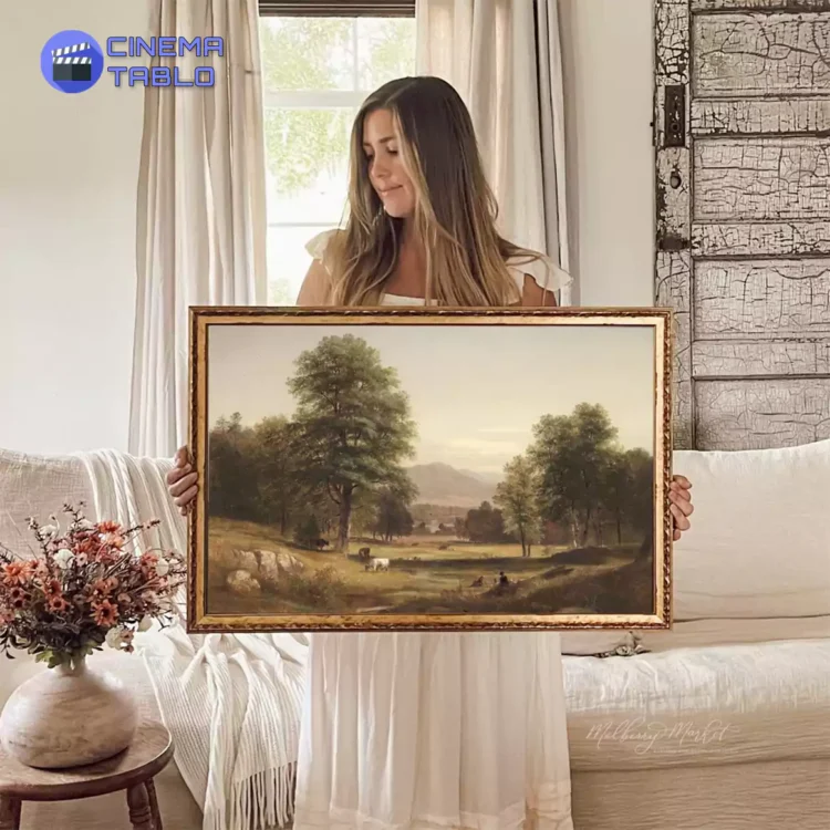 تابلو نقاشی کلاسیک برای پذیرایی