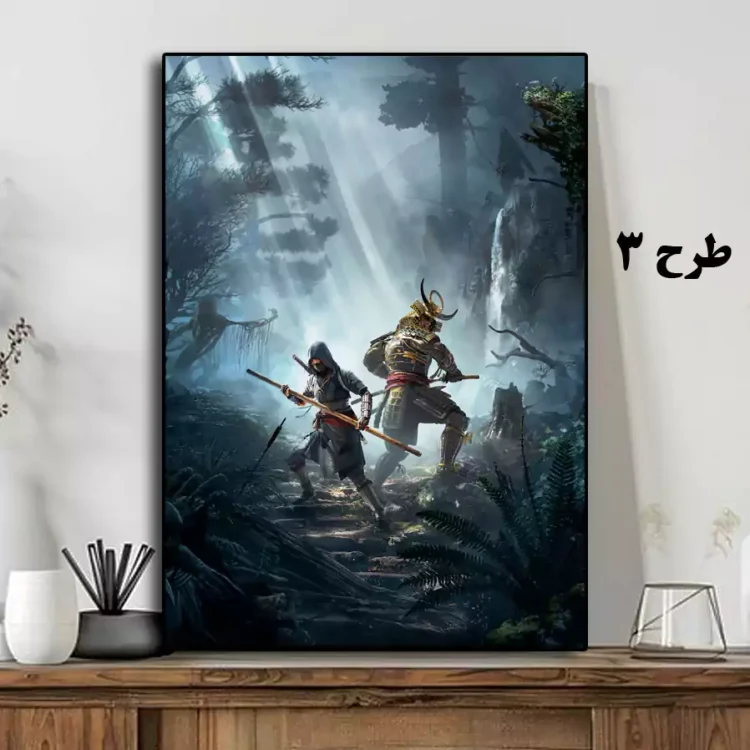 تابلو گیمینگ Assassins Creed shadow