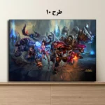 تابلو شخصیت Riven از بازی League of Legends با چاپ طولانی‌مدت