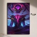 تابلو شخصیت Jinx از بازی League of Legends برای اتاق گیمینگ