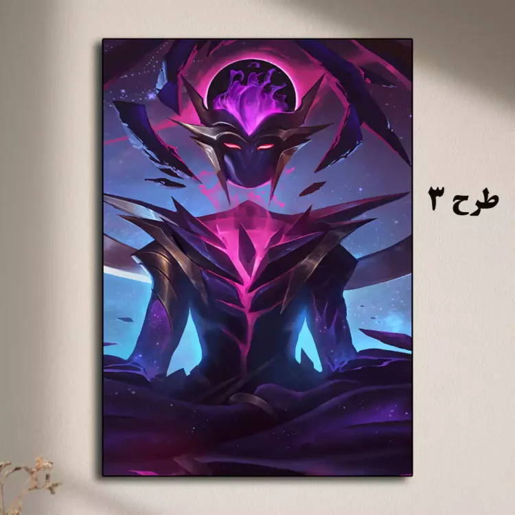تابلو شخصیت Jinx از بازی League of Legends برای اتاق گیمینگ
