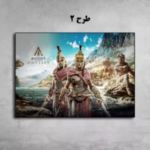 تابلو شاسی طرح بازی Assassins Creed