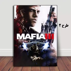 تابلو گیمینگ Mafia 3 مخصوص دکور اتاق گیمرها