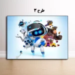 خرید تابلو شخصیت Astro Bot در سایز بزرگ