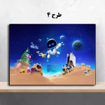 تابلو بازی Astro Bot با طراحی شیک برای دکور