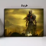 خرید تابلو Dark Souls شوالیه
