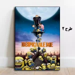 تابلو انیمیشن Despicable Me 2010 – گرو در حال برنامه‌ریزی سرقت ماه