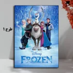 خرید تابلو السا و آنا از انیمیشن Frozen 2013 با چاپ شاسی MDF