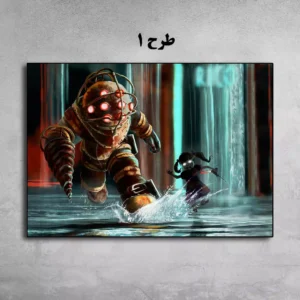 خرید تابلو بازی Bioshock نسخه 2007 طرح اورجینال