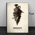 خرید تابلو سینمایی Midnight Cowboy طرح دوم