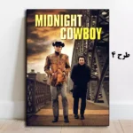 تابلو فیلم کلاسیک Midnight Cowboy 1969