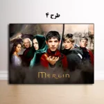 تابلو Merlin مناسب طرفداران سریال مرلین